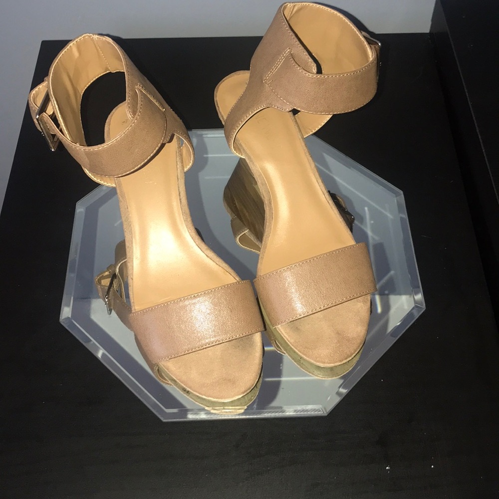 Tan wedges